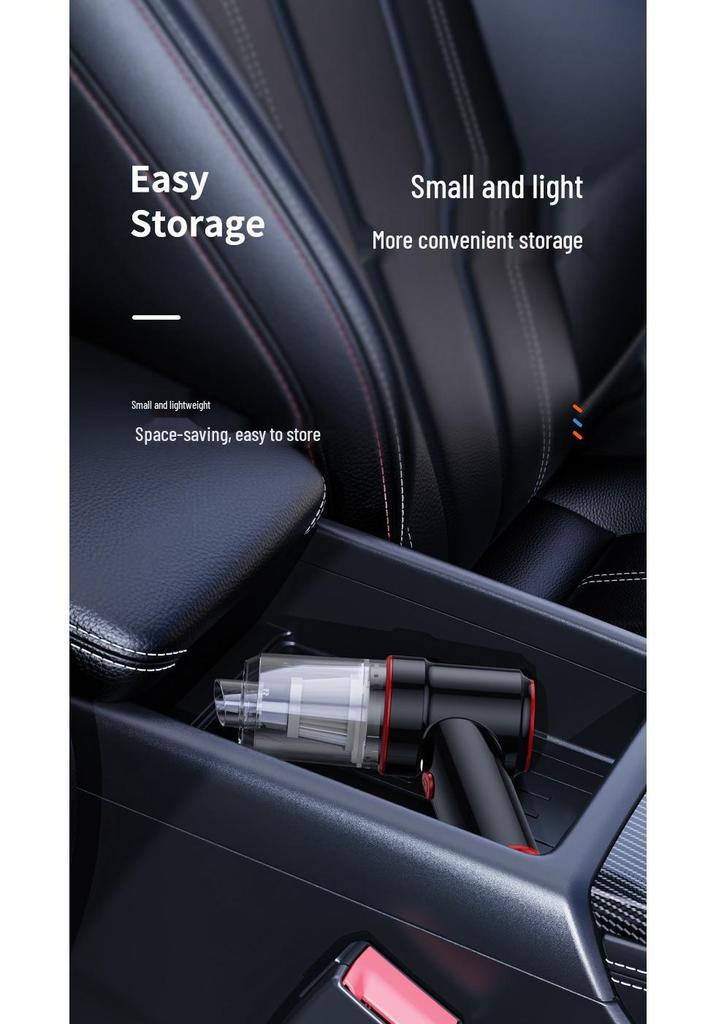 High-Power Wireless Car and Home Handheld Vacuum Cleaner