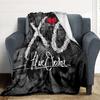 1Pc Love Music Blanket Soft And Comfortable Casual Warm Camping Travel Christmas Halloween Xmas Gift M924290