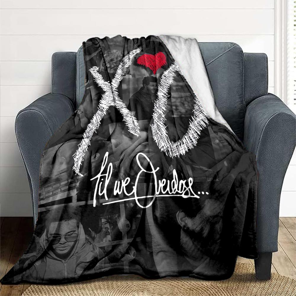 1Pc Love Music Blanket Soft And Comfortable Casual Warm Camping Travel Christmas Halloween Xmas Gift M924290