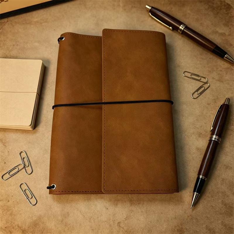 Pokrowiec na planner w stylu vintage ze skóry PU Odporny na zarysowania Ochraniacz na notes z luźnymi kartkami do użytku biurowego