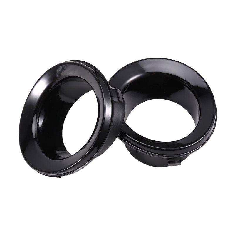 X39A-For Mini R50 R52 R53 2002-2006 Compatible Car Front Fog Light Frames Trim Rings- 51117127941& 51117127942