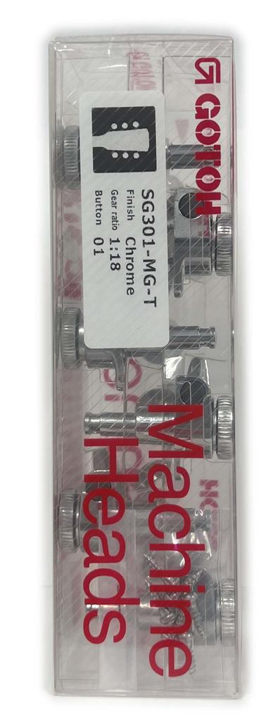 GOTOH Guitar Peg Chrome SG301-MG-T-01-L3R3-C 05202CYTX/D