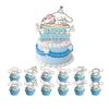 Themed Party Decoration, Children'S Birthday Flag Cake Card Balloon Set