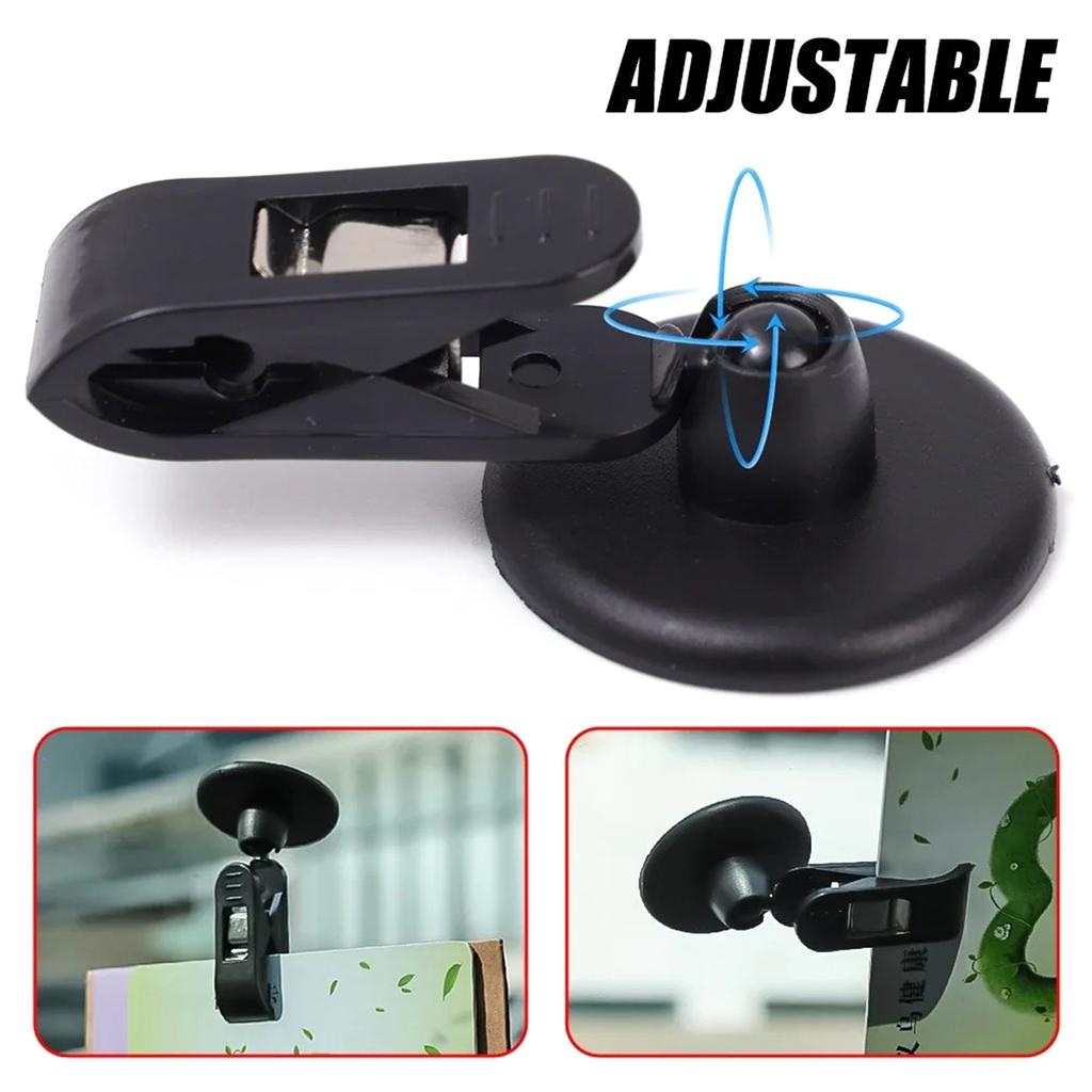 1/2/4pcs Car Interior Storage Organizer Car Adhesive Card Clip Windshield Ticket Holder Coupon Clips Auto Accessories