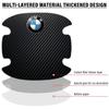 4 Stück Kohlefaser Auto Türgriff Schutzaufkleber Emblem Zubehör für BMW 3 4 5 7 Serie GT X1 X3 X4 X5 X6 F15 F16 F18 F10