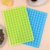 126-Kammer-Quadrat-Silikonform DIY Hausgemachte Mini-Süßigkeiten Schokolade Gummibärchen Eiswürfel Gelee Backformen Kuchen Dekorationswerkzeuge