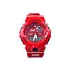 G-Shock Everlast Colaboração Bluetooth À Prova d'Água Resistente a Choques Relógio Movimento Quartzo Pulseira de Resina Relógios Masculinos Vermelho GBA-800EL-4A