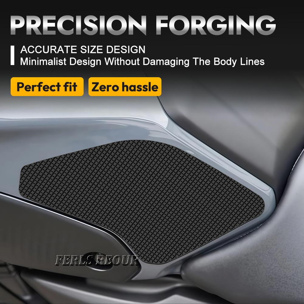 Fuel Tank Sticker For Yamaha MT-07 2021-2024 MT-07 PURE 2023-2025 Motorcycle Accessories Silicone Anti-slip Protective Pad