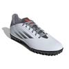 Adidas X Speedflow .4 Comfortable TF (Rubber Studs) Non-Slip Durable Soccer Shoes Men Soccer Shoes White Black FY3335