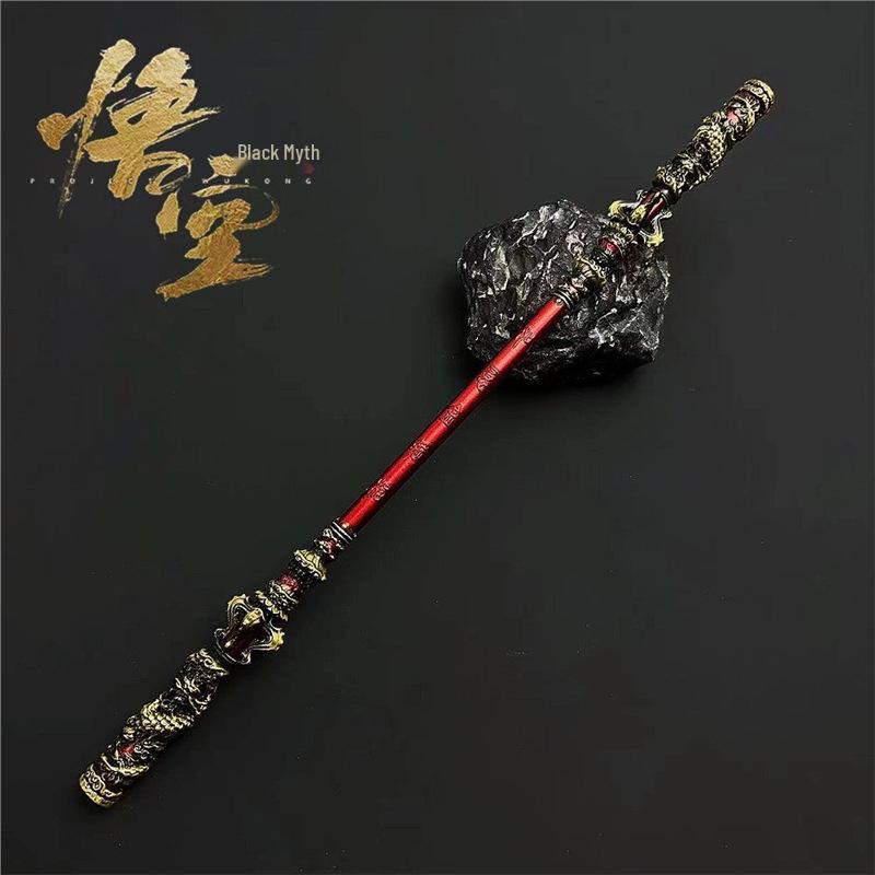 Black Myth Wukong Golden Hoop Zinc Alloy Collector's Edition Game Peripherals Props