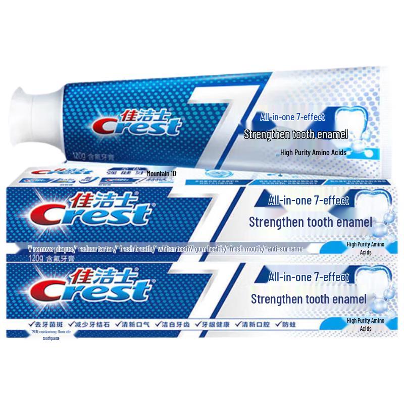 

Crest 7-Effect Enamel & Plaque Protection Toothpaste