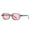 Sunglasses new men's and women's retro fashion UV-proof sunglasses high-end oval small frame