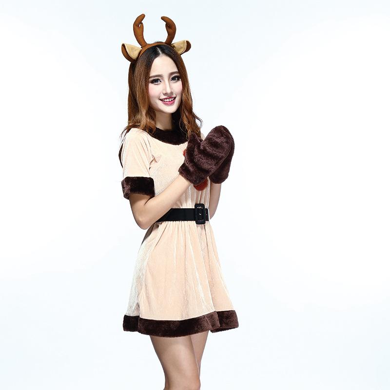 Anime Elk Clothing, Cosplay Clothing Christmas Clothing Kawaii Small Dress Export Christmas Uniform $x