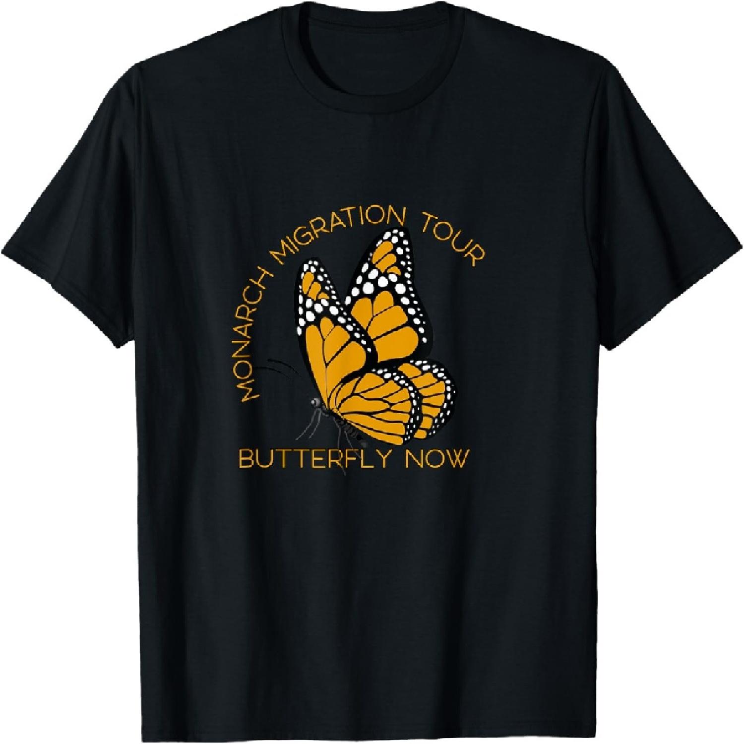 Cute Monarch Butterfly Saying Monarch Migration Tour T-Shirt XXXXXL разноцветный