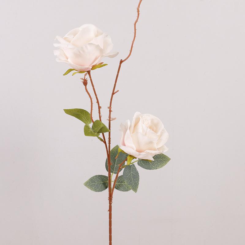 Simulation of 2 roses, auditorium hotel decoration flower Acacia rose floral arrangement