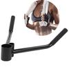 TBar Pulley System Barbell Steel Handle Rowing Core Strength Workout Gym Accessories
