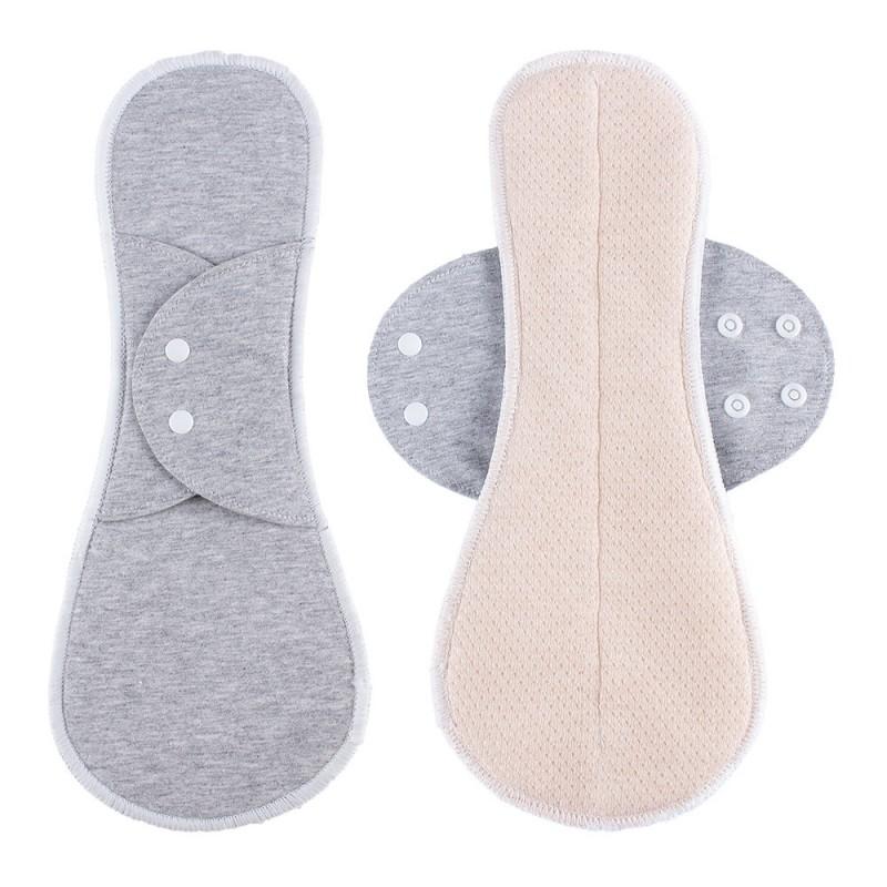 Reusable Washable Cotton Menstrual Pad Postpartum Incontinence Elderly Women Breathable Mesh Surface S M L XL XXL Sizes