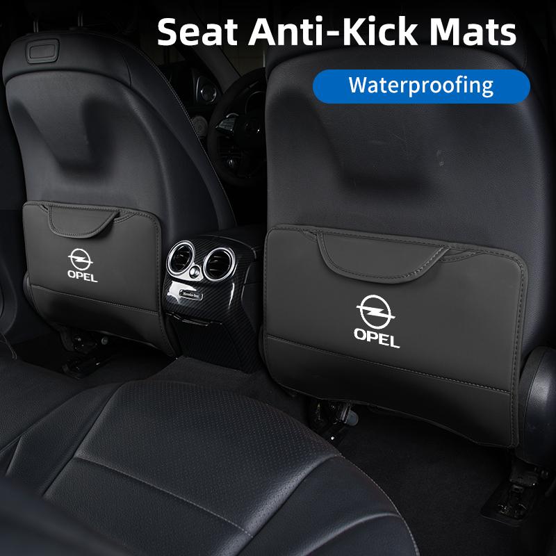 Car Seat Anti-Kick Pad Seatback Storage Protector Cover Accessories For Opel Corsa Astra Insignia Vectra Zafira Meriva Mokka Gra