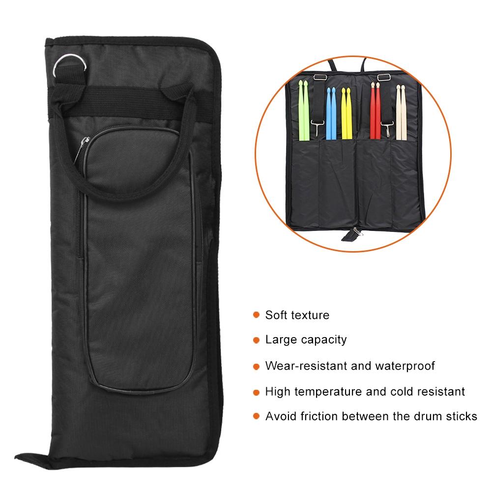 Durable Waterproof Thicken Oxford Fabric Drum Stick Storage Bag