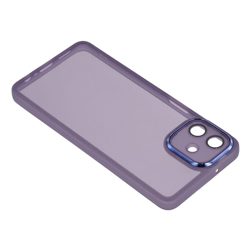 For Samsung Galaxy A07 4G Case Electroplated Camera Frame TPU Phone Cover