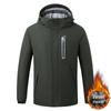 Ropa interior térmica inteligente con calefacción eléctrica USB: Chaqueta Deportiva Unisex de Largo Medio para Actividades al Aire Libre