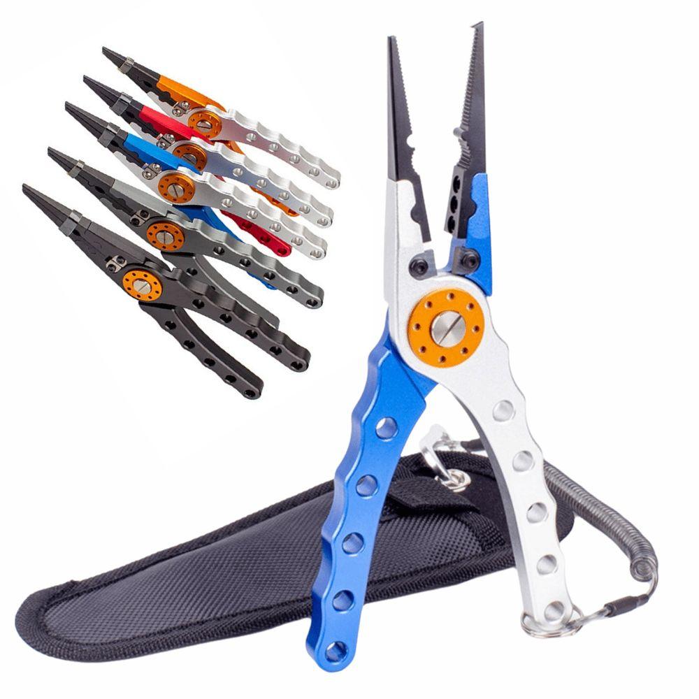 Aluminum Zinc Zinc Alloy Fishing Pliers Anti Slip Line Cutting Pliers Hook Remover Pliers  Outdoor Fishing