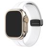 Compatible Silicone Magnetic Folding Buckle Band for Apple Watch S9/8/7/6/SE/Ultra