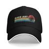 Artist Art Teacher Retro Paint Palette Casual Baseball Cap Summer  Trucker Hat Sun Visor Camping Hip Hop Hats Baseball Caps