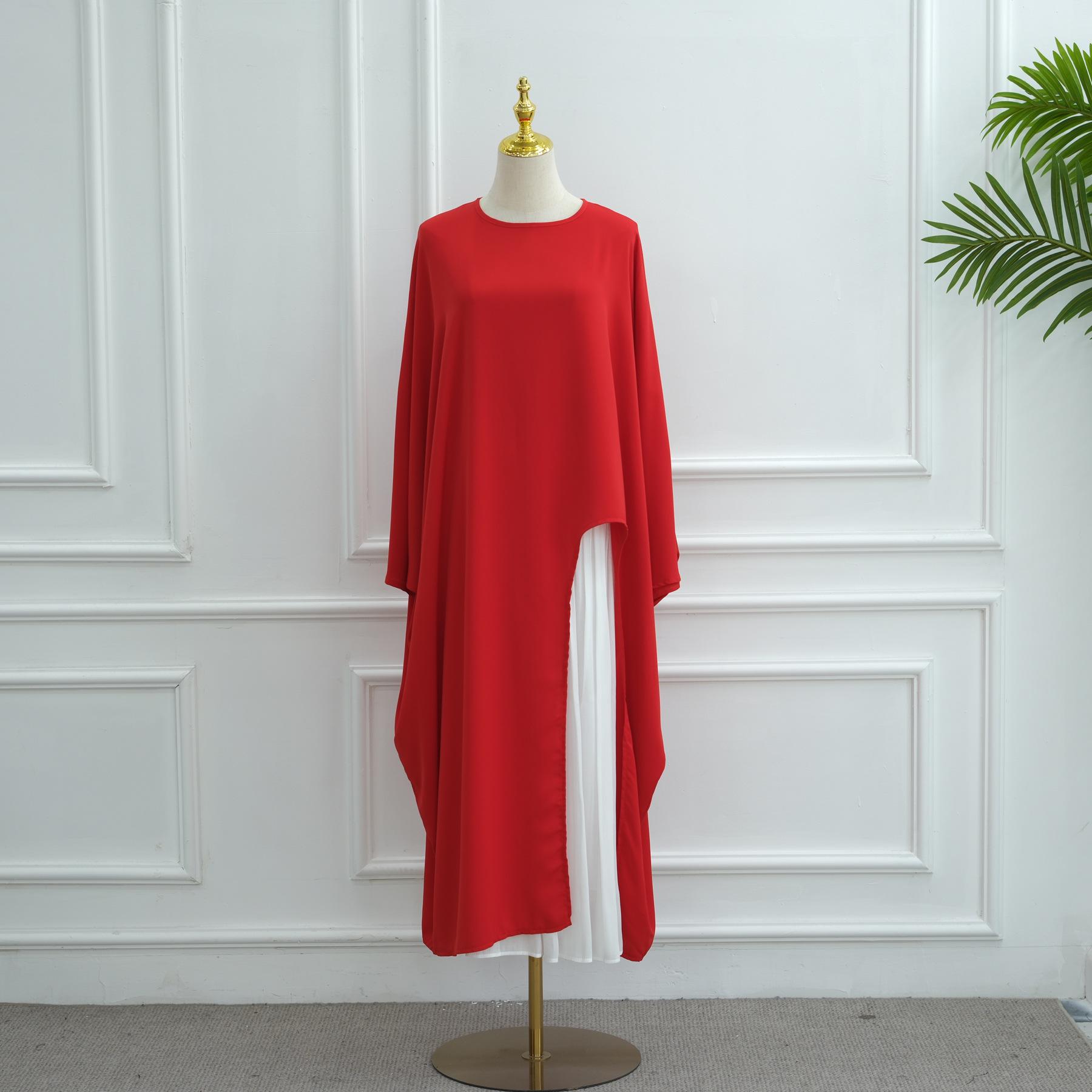 2025 Лория Простой Неровный Однотонный Топ LR1099 - Дубай Ближний Восток Medium