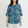 Dedra Linen Blouse China Style Size 88 Tbf3257