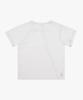 Liomeu Asymmetrical Cut Short Sleeve T-Shirt_White : Radiant092