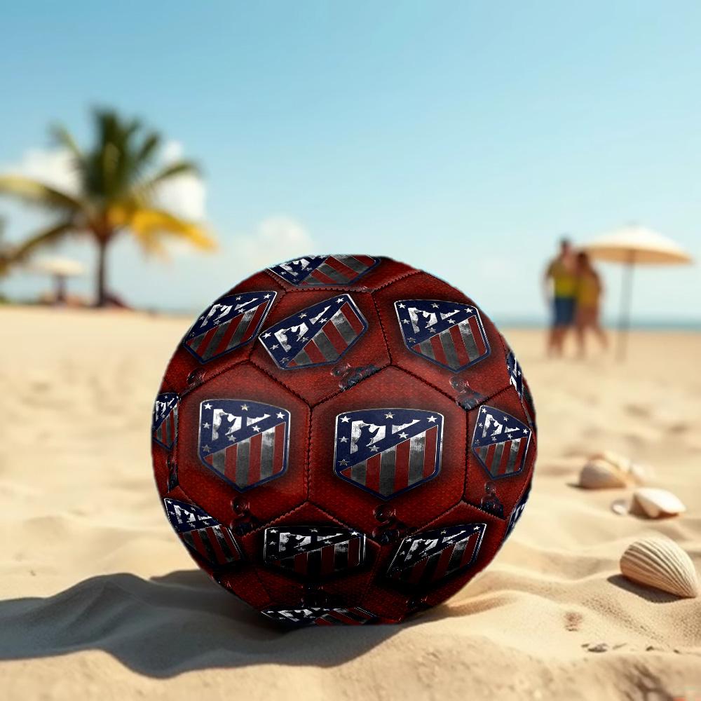 Fußballverein Aufdruck Größe 5 Fußball, Standard-Spielball für Sportspiele und Mannschaftstraining, Ideales Geschenk für Fußballfans