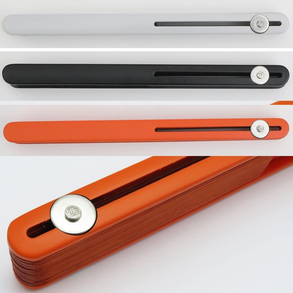 Asakusa Kimono Summer Folding Fan with Paper Tablet Fashionable Folding Craft Market Box, Design, Women's Gift, Fan, (Black)