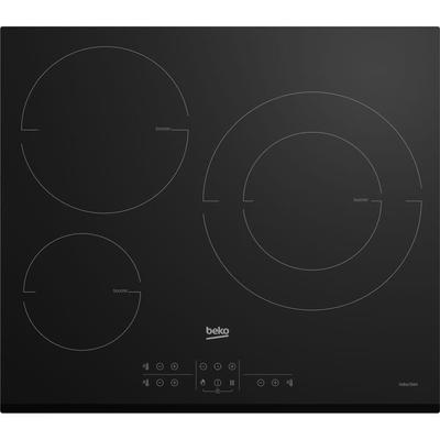 BEKO Induction Hob - 3 Burners - 58x51 Cm - HII63200MTB