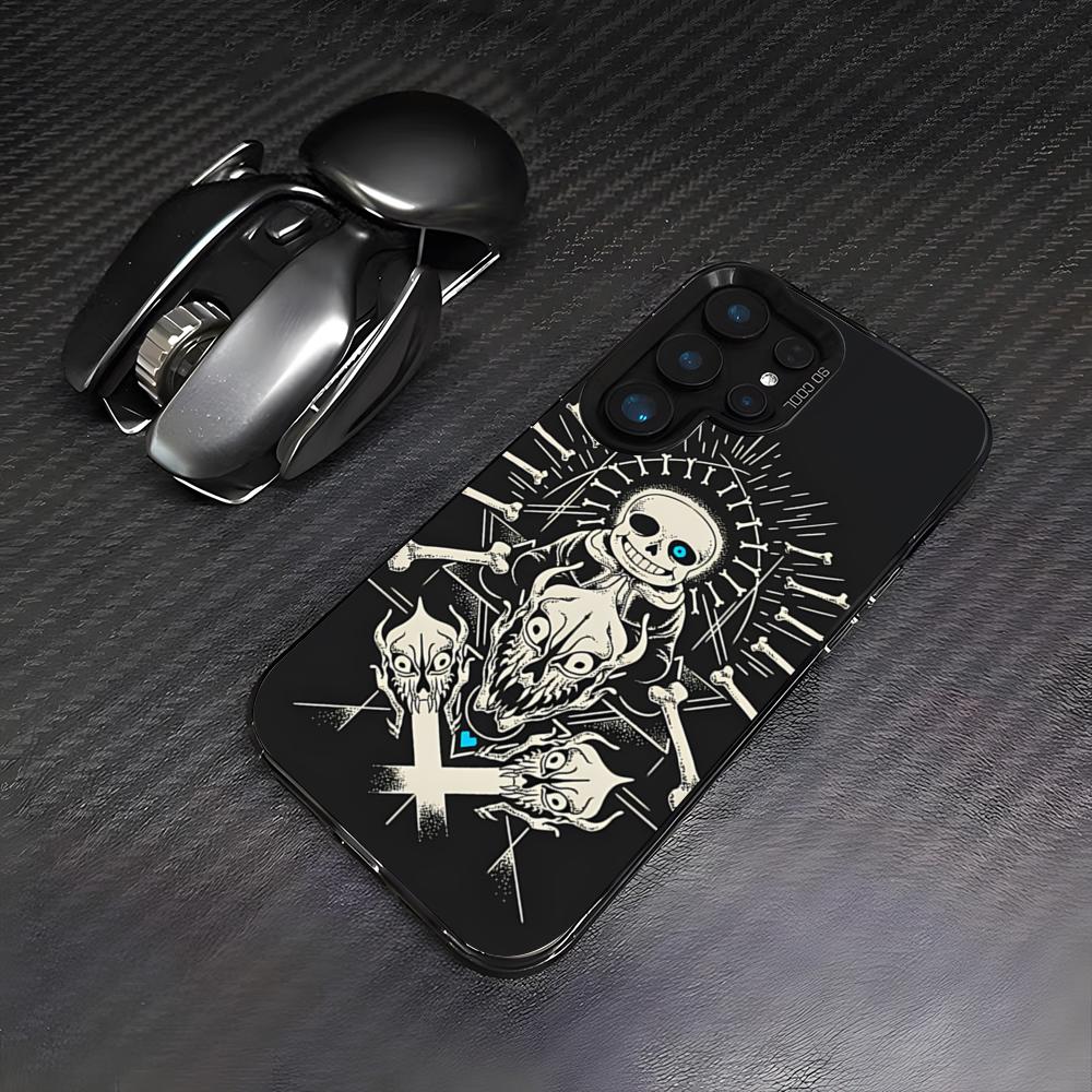 Sans Undertale Phone Case For Samsung A25 A33 5G A54 A36 A35 A56 A52 A14 Shockproof Colorful Cover