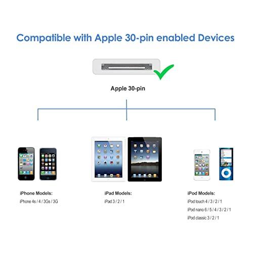 Anwendbar auf iPhone 4s Handydatenkabel USB 4. Generation Ladekabel iPad 2 Tablet Datenkabel