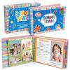 School Memory Book Scrapbook for Kids Photo And Artwork Organizer Preschool To High School Keepsake Album