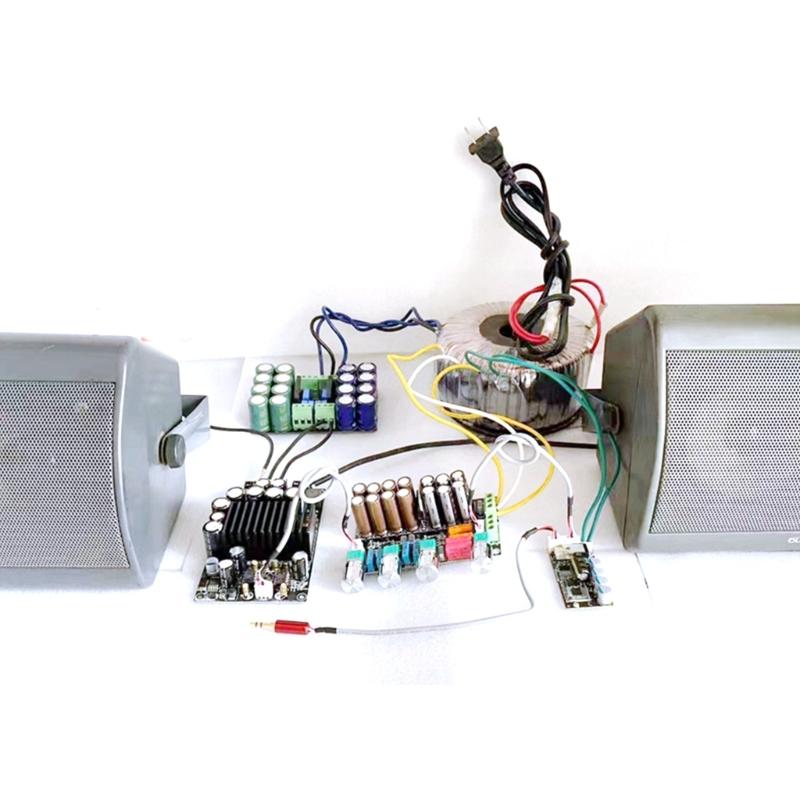 600W High-Power Digital Power Amplifier Board TPA3255 Upgraded Audio Amplifier Module Dual Channel 2x300W Class D Chip