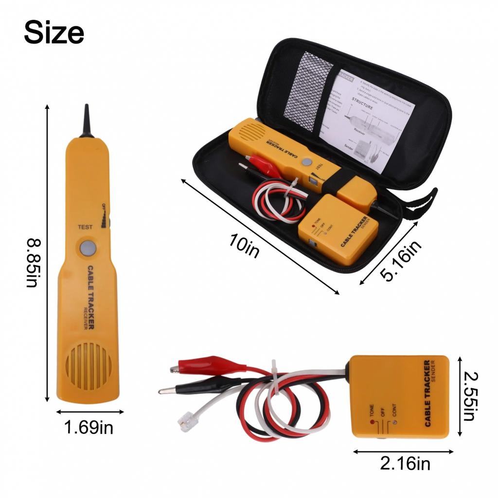 Accurate Open or Short Circuit Detection with LED Indicators In Wire Testing