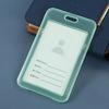 1pcs Transparent PVC Bank Bus Credit Card Holder Cover Storage Card & ID Holders Womem Men Kid's Card Protector Cover Wallet