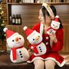 23/40/50CM Cartoon Santa Claus Plush Toy Stuffed Elk Snowman Animal Pillow Dolls Christmas Gifts For Children Birthday Decor