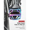 WEST BIKING Bicycle Pedals 3 Bearings CNC Ultralight MTB Road Bike Part Colorful Anti-slip Flat BMX Pedals Cycling Accessories