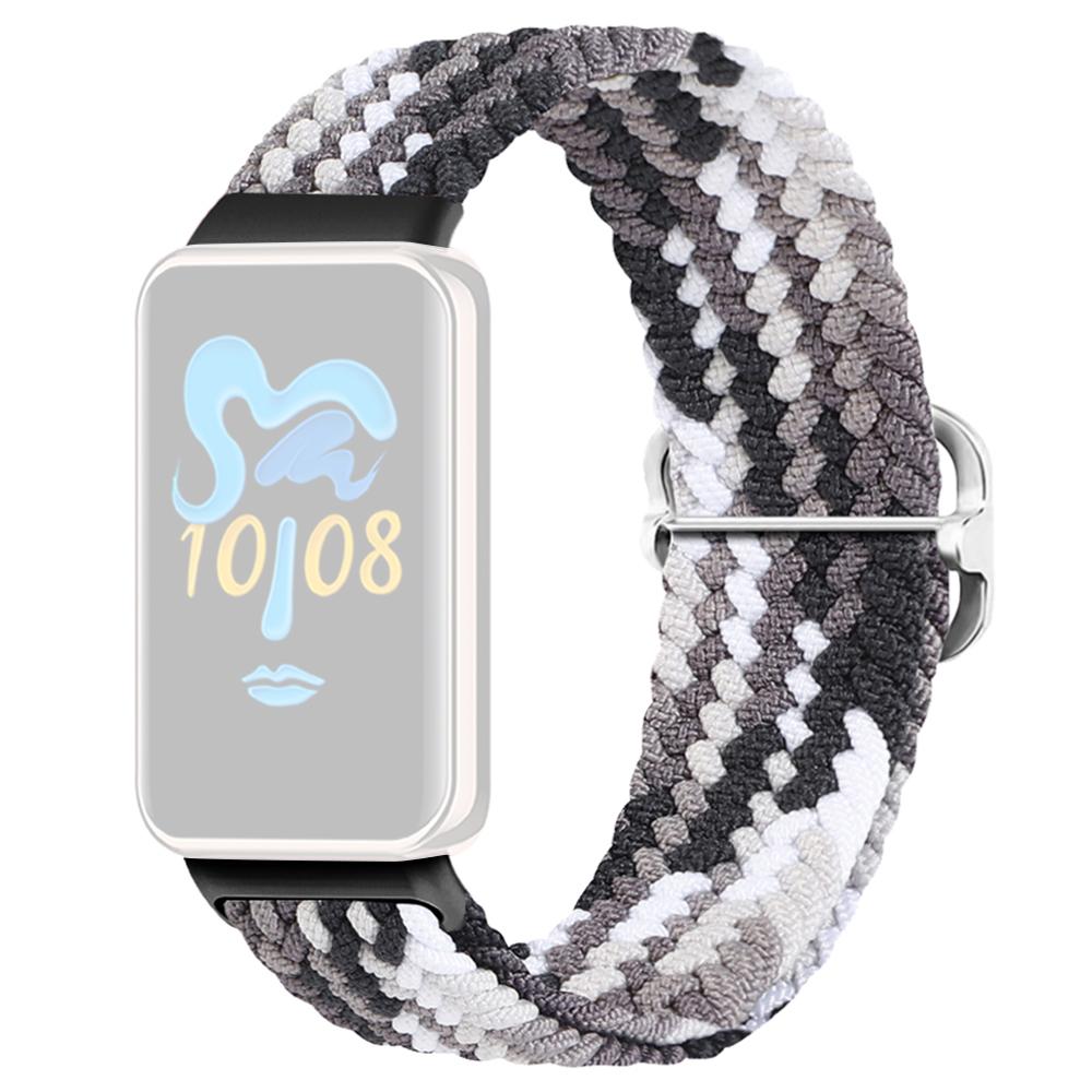 For Honor Band 9 Braided Watch Band Adjustable Nylon Stretchy Sport Replacement Strap