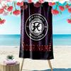 Name Custom New England Revolution Print Beach Towel, Large Soft Quick Dry Towel for Beach Camping Swimming