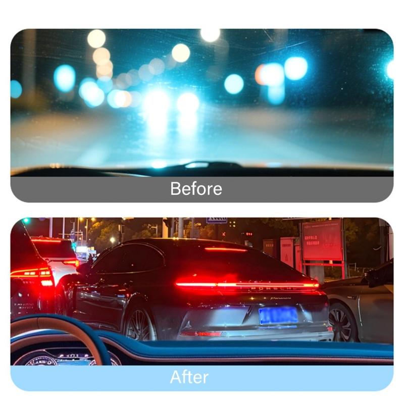 Auto Glass Cleaner That Eliminates Oil Film Residues On Windshield & Window Ensuring Unobstructed Visibility for Vehicle