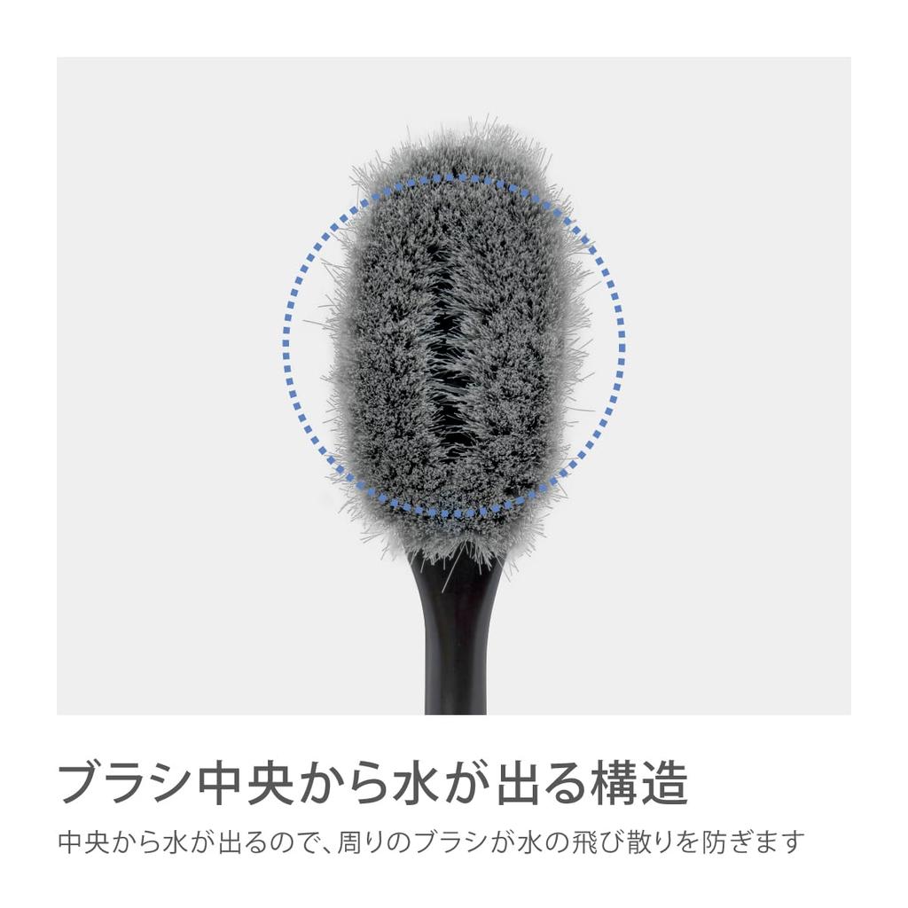 Takagi Car Wash Pachitto Car Screen Black Brush, Brush, Standard, G274, Cleaning, Wash, Balcony, Door,