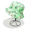 European and American trend versatile sun hat summer new minecraft cartoon game bucket hat men and women
