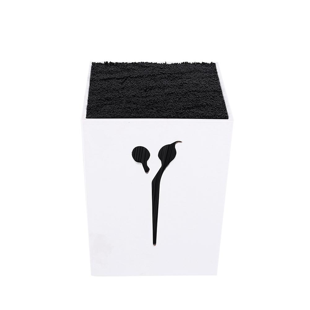 Nieuwe 3 Kleuren Kappers Kapsalon Kammen Klemmen Scharen Houder Standaard Stopcontact Gereedschap (Groen)