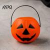 Halloween Festival Supplies 1/2/3Pcs Pumpkin Candy Bucket Trick-or-Treat Holder Basket Party Favors Jack-O-Lantern Sweet Snack Pail with Handle,