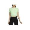 Nike Sportswear Essentials Series Dopamine Solid Slim Fit Short Casual Comfortable T-Shirt Women T-Shirts Steam-Green FB2874-376